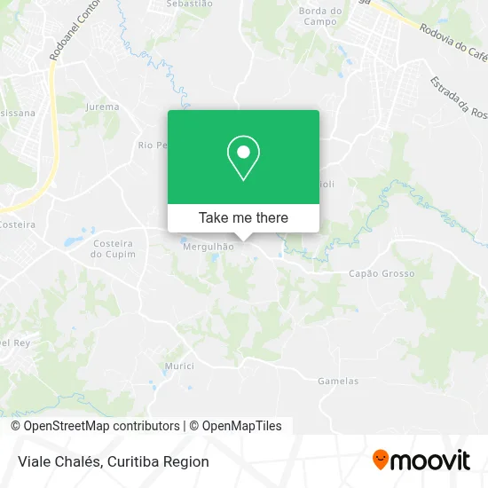Viale Chalés map