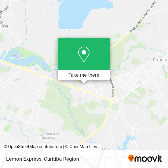 Lemon Express map
