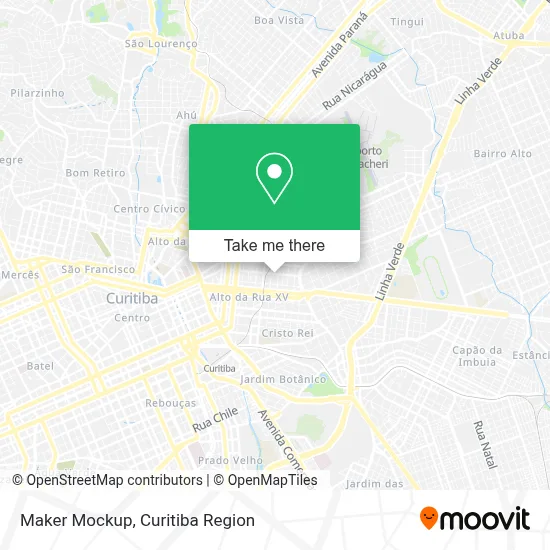 Maker Mockup map