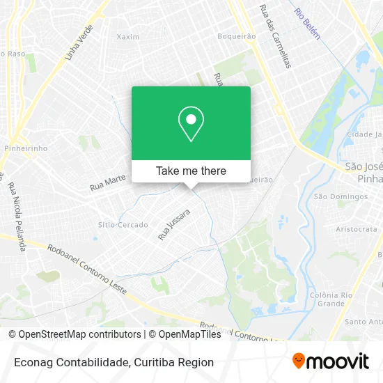 Econag Contabilidade map