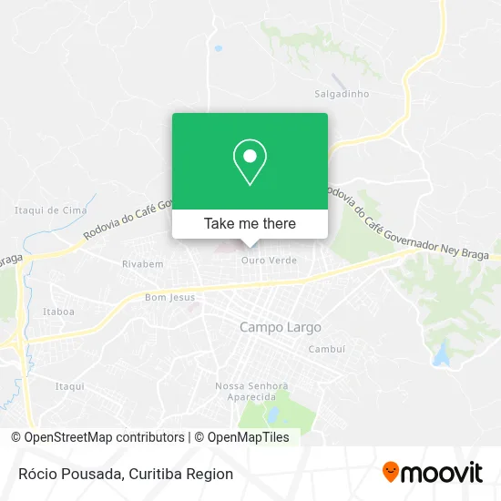 Rócio Pousada map