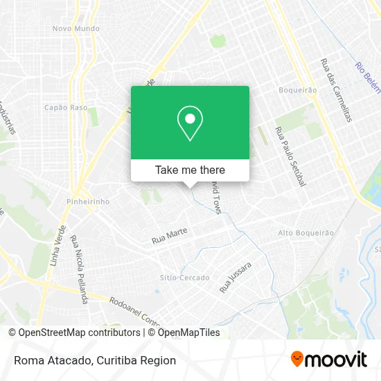 Roma Atacado map