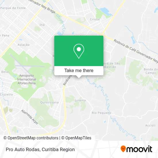 Pro Auto Rodas map