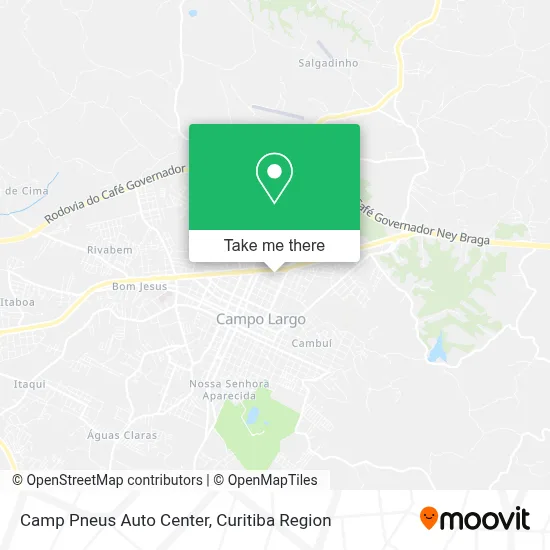 Camp Pneus Auto Center map