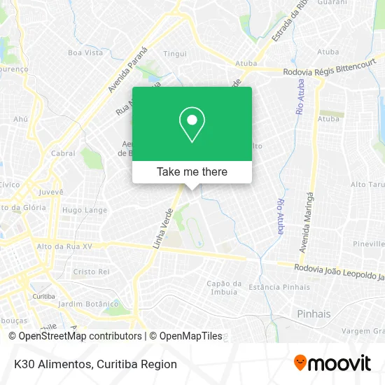 K30 Alimentos map