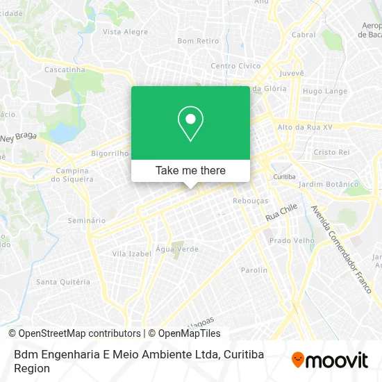 Bdm Engenharia E Meio Ambiente Ltda map