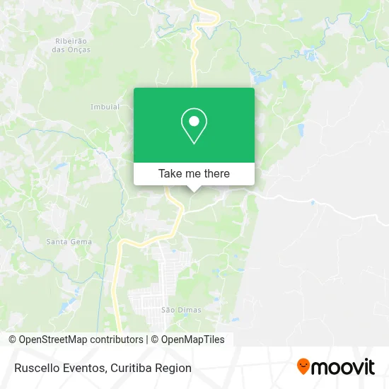 Ruscello Eventos map