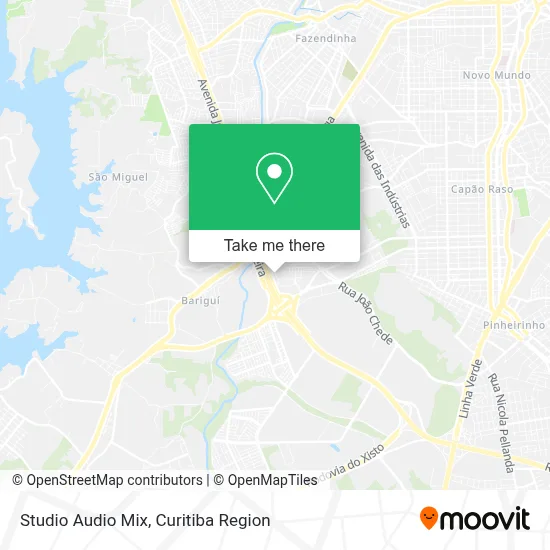 Studio Audio Mix map