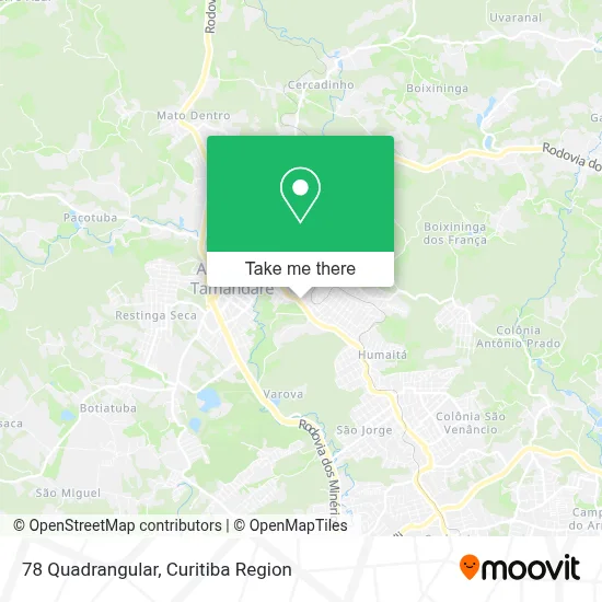 78 Quadrangular map