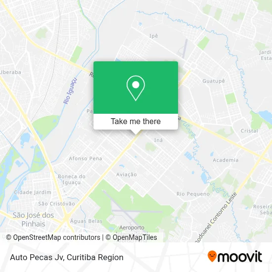 Auto Pecas Jv map