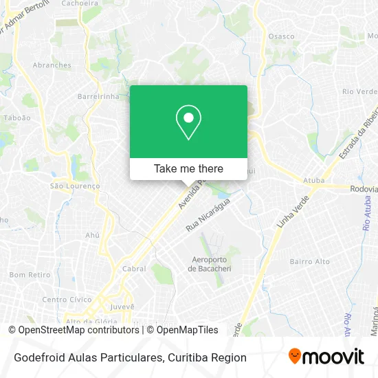 Godefroid Aulas Particulares map