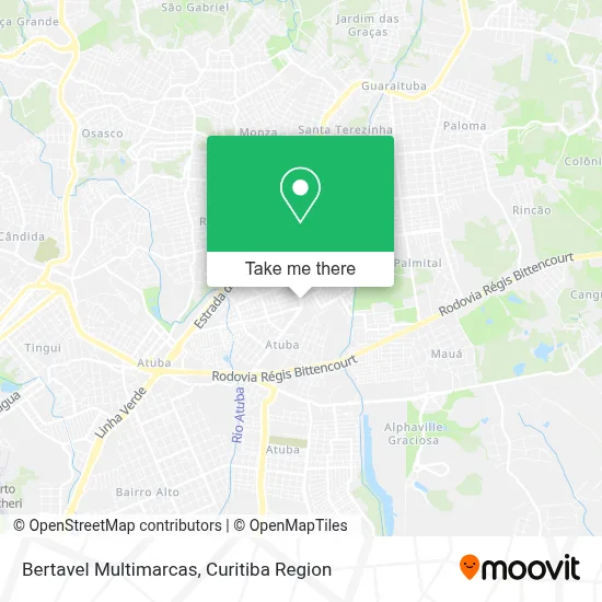 Bertavel Multimarcas map