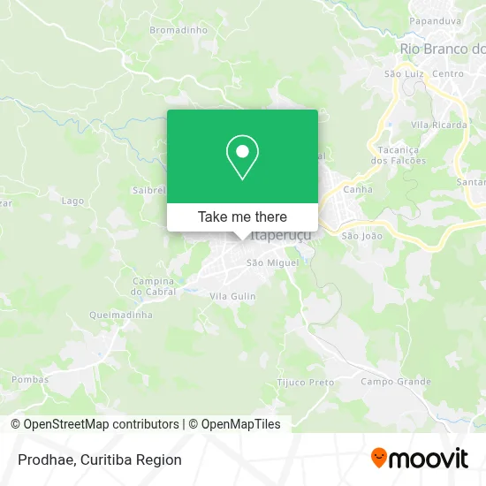 Prodhae map
