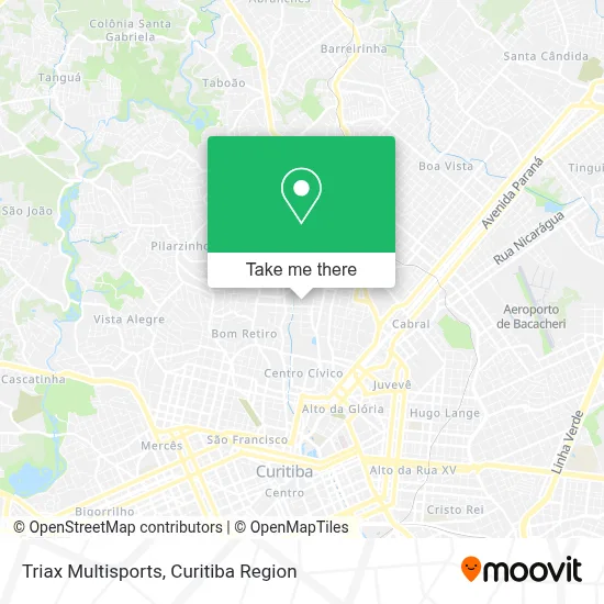 Triax Multisports map