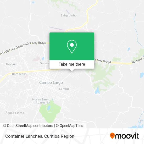 Container Lanches map