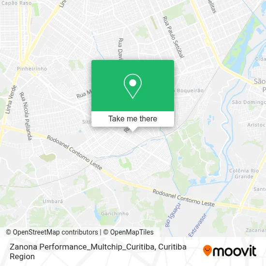 Zanona Performance_Multchip_Curitiba map