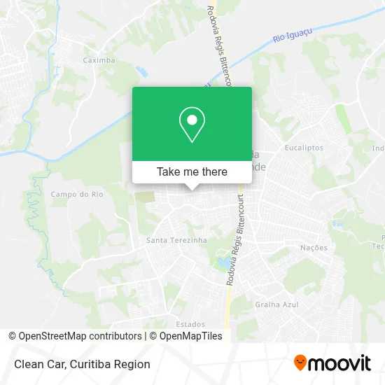 Clean Car map