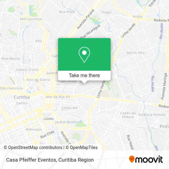 Casa Pfeiffer Eventos map