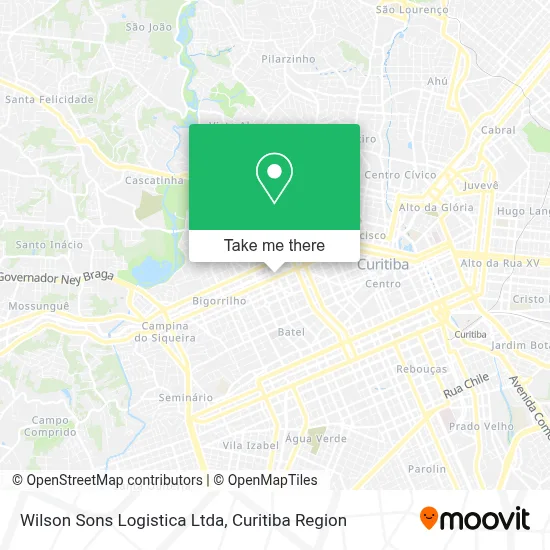 Wilson Sons Logistica Ltda map