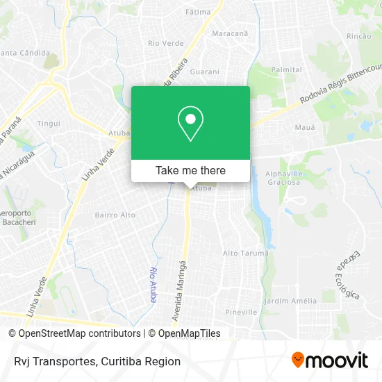 Rvj Transportes map