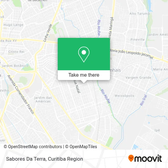 Sabores Da Terra map