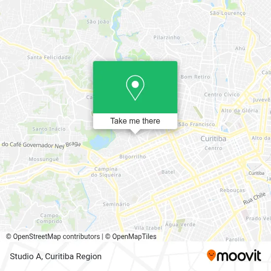 Studio A map