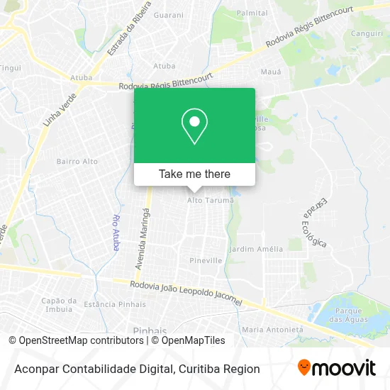 Aconpar Contabilidade Digital map