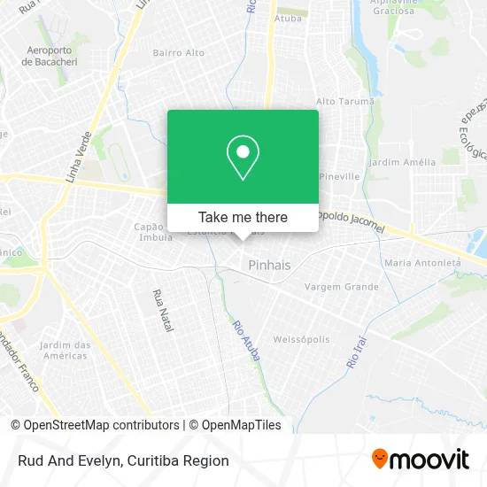 Rud And Evelyn map