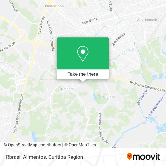 Rbrasil Alimentos map