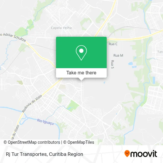 Rj Tur Transportes map