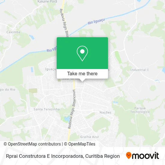 Rprai Construtora E Incorporadora map