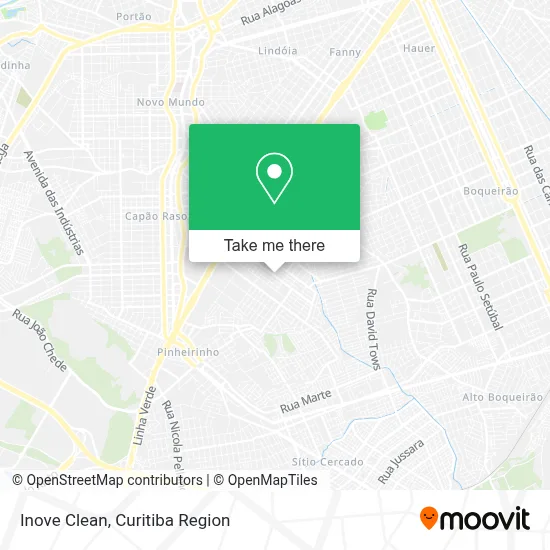 Inove Clean map