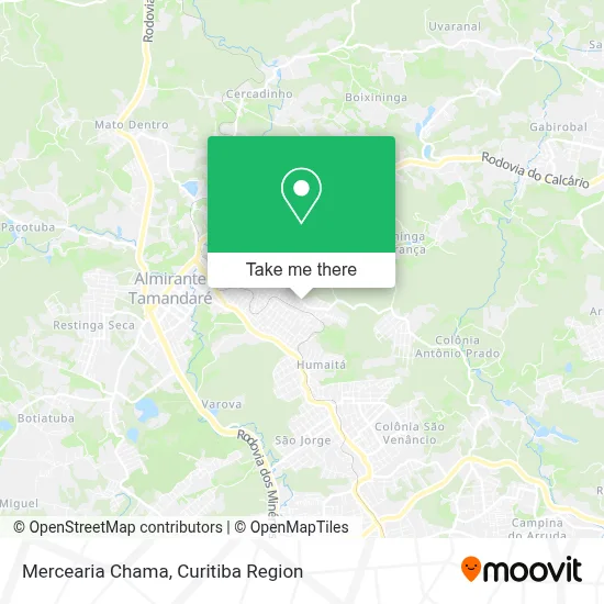 Mercearia Chama map