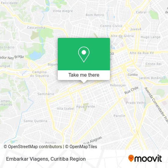 Embarkar Viagens map