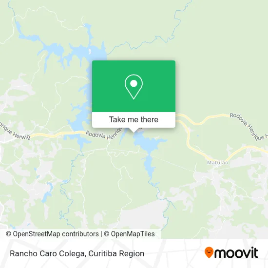 Rancho Caro Colega map