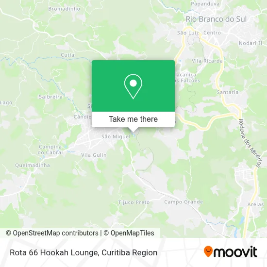Rota 66 Hookah Lounge map
