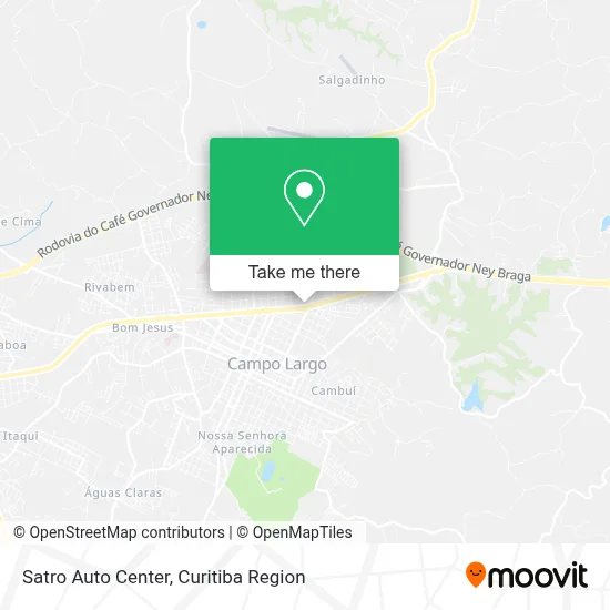 Satro Auto Center map