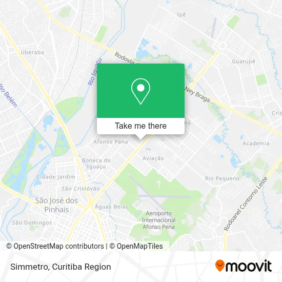 Simmetro map
