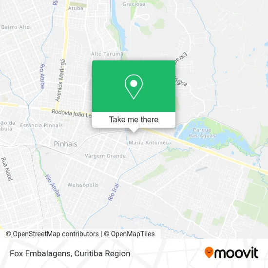 Fox Embalagens map