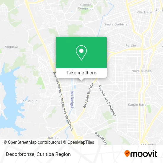 Decorbronze map
