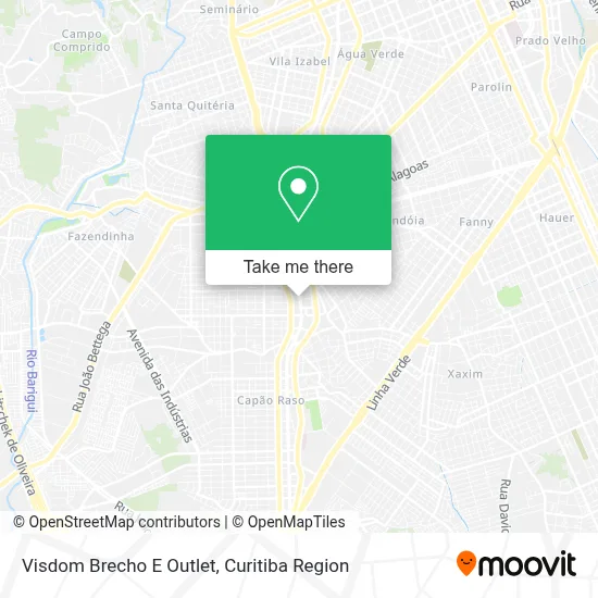 Visdom Brecho E Outlet map