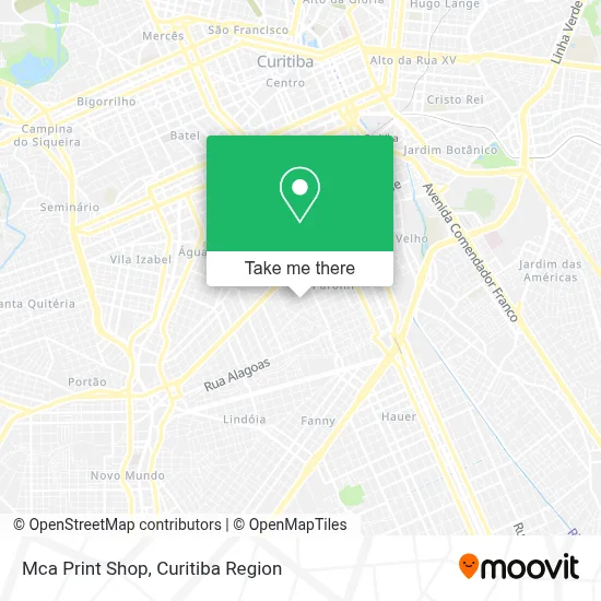 Mca Print Shop map