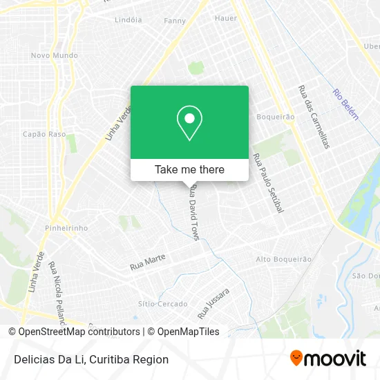 Delicias Da Li map