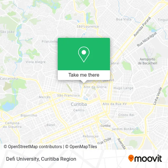 Defi University map