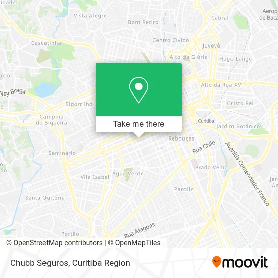Chubb Seguros map