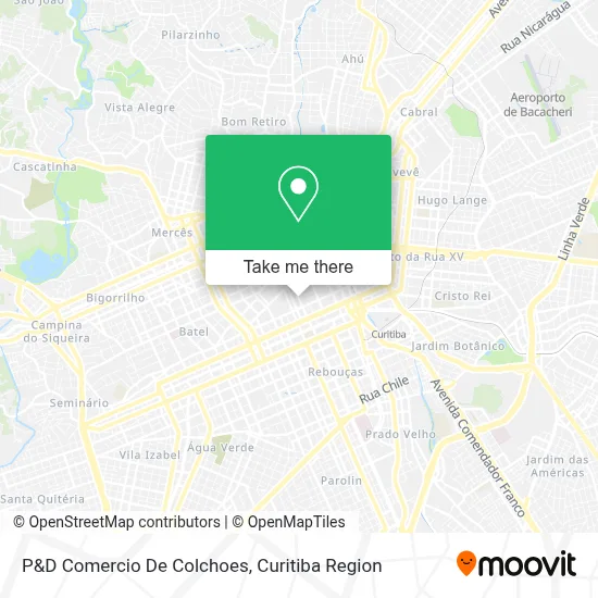 P&D Comercio De Colchoes map