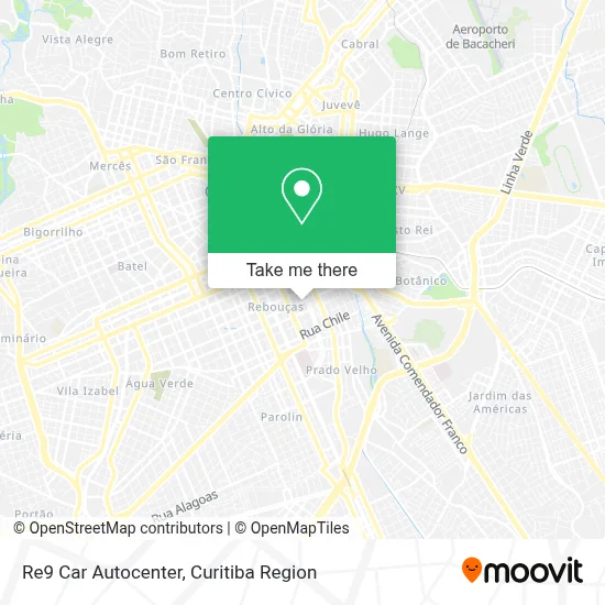 Re9 Car Autocenter map