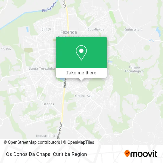 Os Donos Da Chapa map