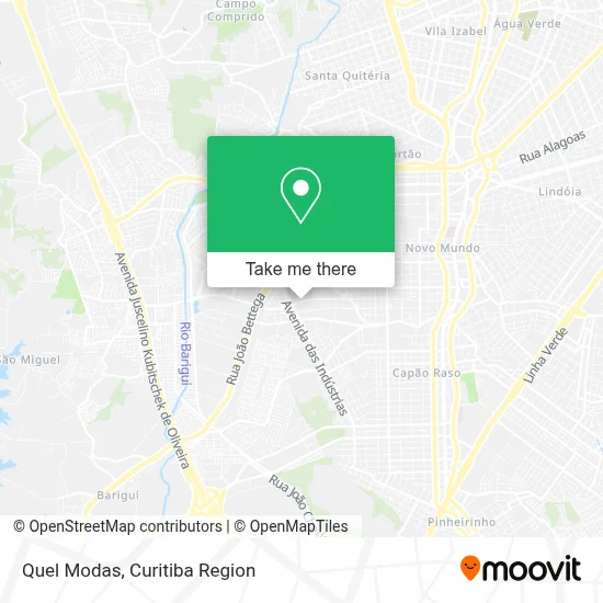 Quel Modas map