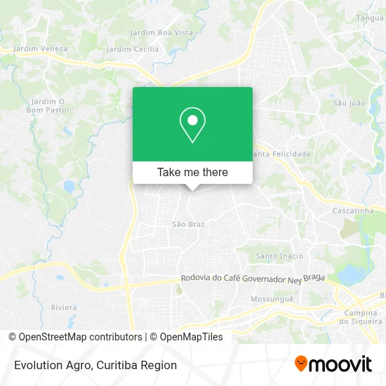 Evolution Agro map